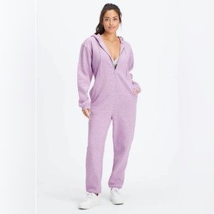 Fabletics fleece hoodie onesie size small